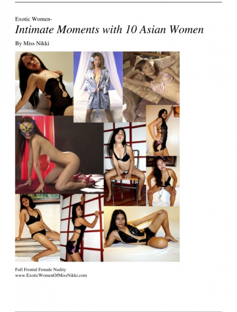 Nude Female Photo eBook Exotic Women- Intimate Moments with 10 Asian Women 